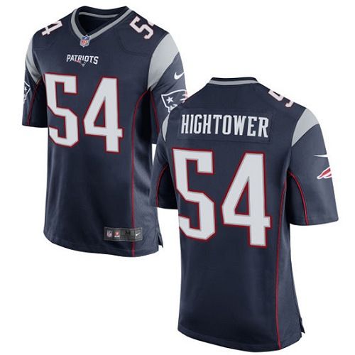 Nike Patriots #54 Dont'a Hightower Navy Blue Team Color Youth Stitched NFL New Elite Jersey